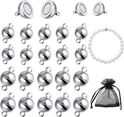 Magnetverschlüsse Für Armbänder, 20 Stück 6 Mm 8 Mm Magnetverschluss Für Ketten 