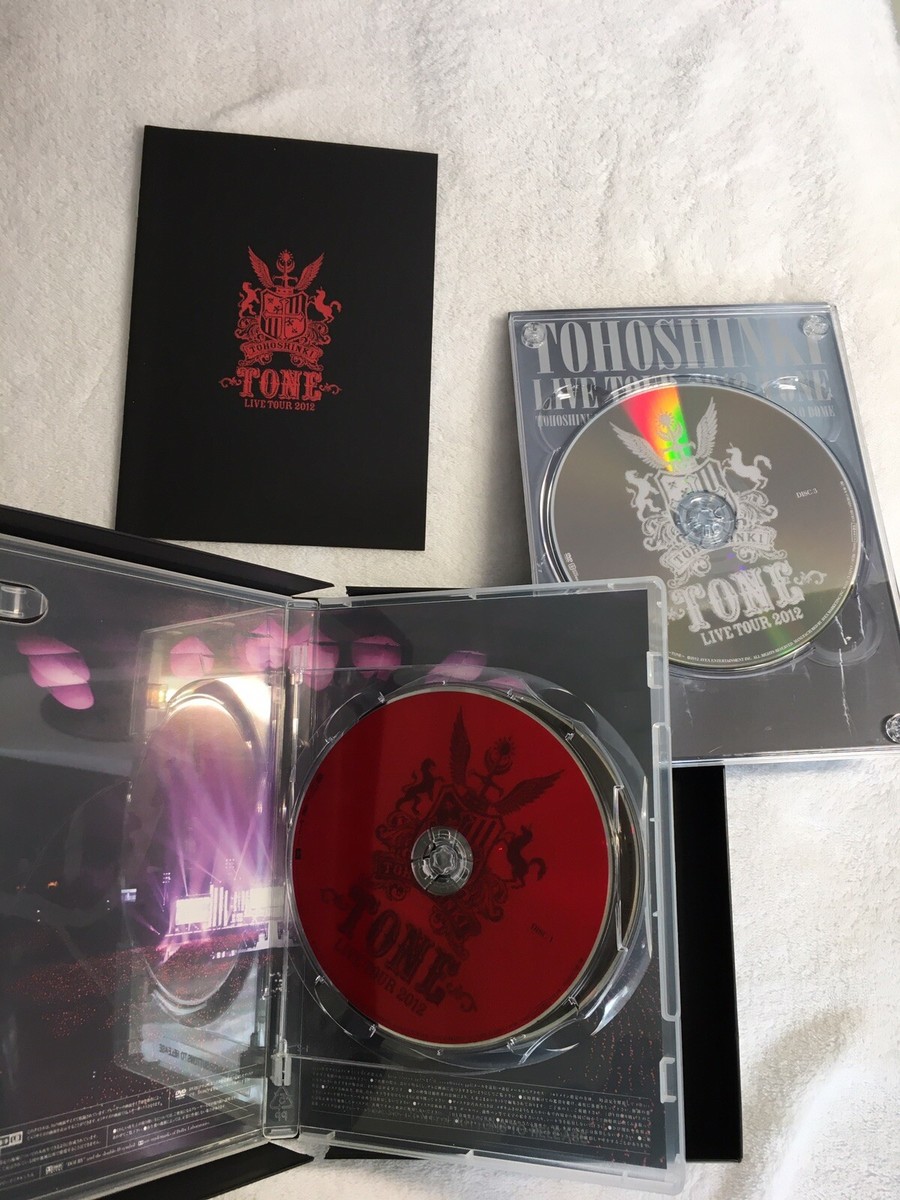 東方神起 live tour 2012 TOHOSHINKI TVXQ 東方神起 LIVE TOUR 2012 TONE JAPAN 3DVD AVBK