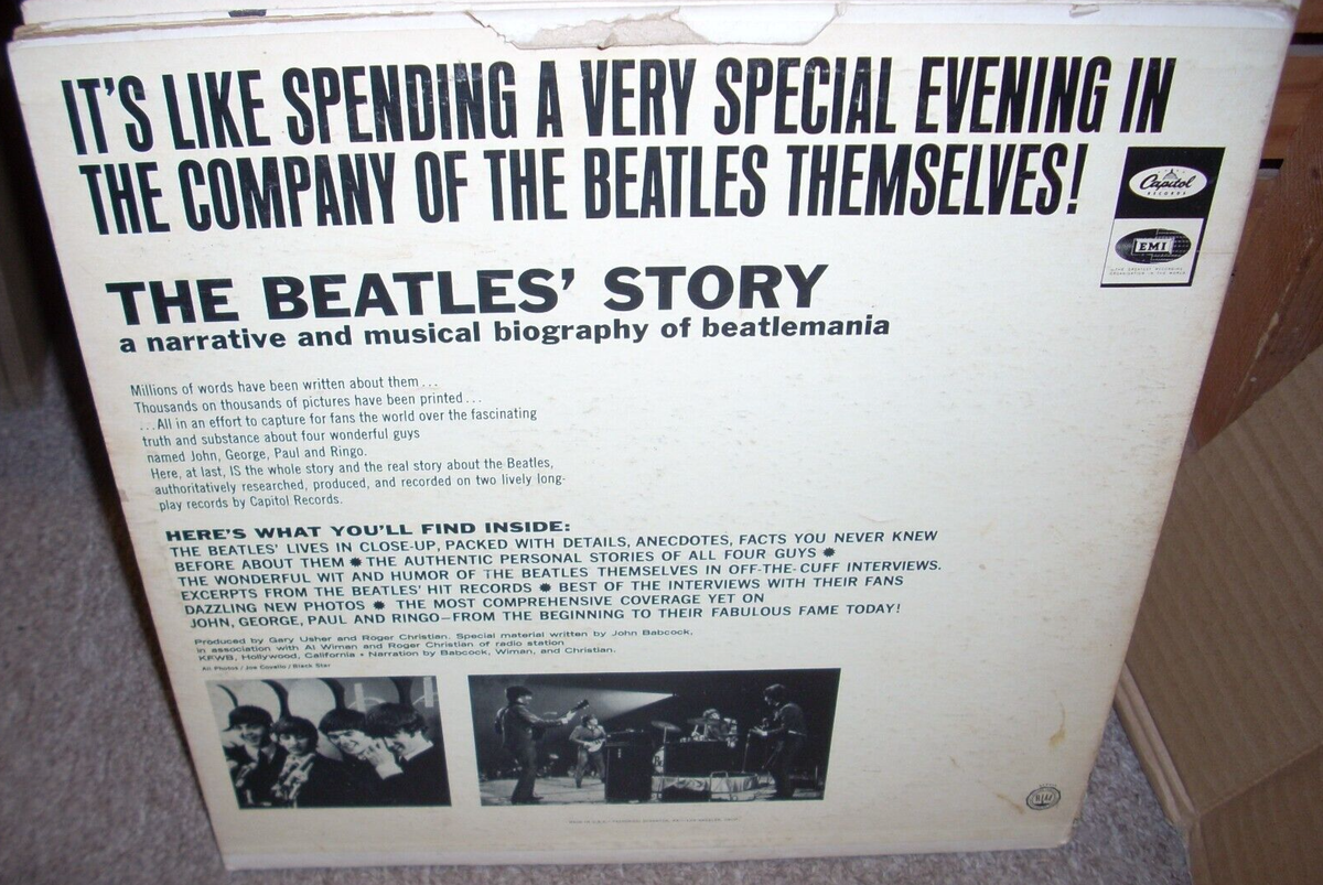 アート・デザイン・音楽 THE BEATLES' STORY ON CAPITOL RECORDS The Beatles' Story - Wikipedia