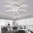 Dimmable LED Ceiling Light Living Room Bedroom Chandelier Pendant Light White