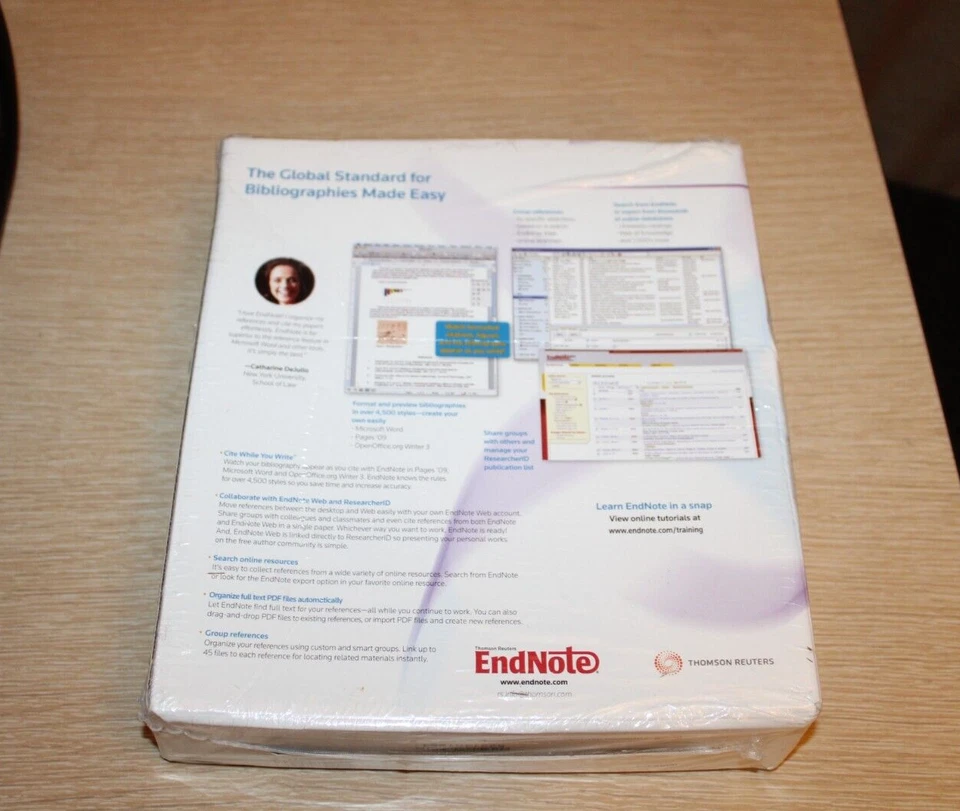 Endnote X4 Workstation for (PC Windows) Research Publishing Brand New Sealed - Image 2 of 4