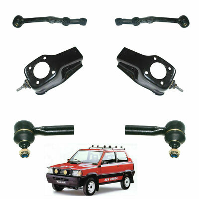 Altoparlanti Panda Kit Sospensione Anteriore 6 Pezzi Per Fiat Panda 141 4x4 - Bracci E Testine Sterzo Fiat Panda Nuova - Foto 4