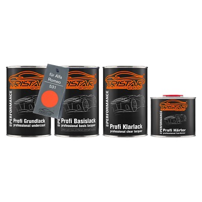 Autolack Set Dose spritzfertig für Alfa Romeo 531 Rosso Torre Del Greco 3,5L