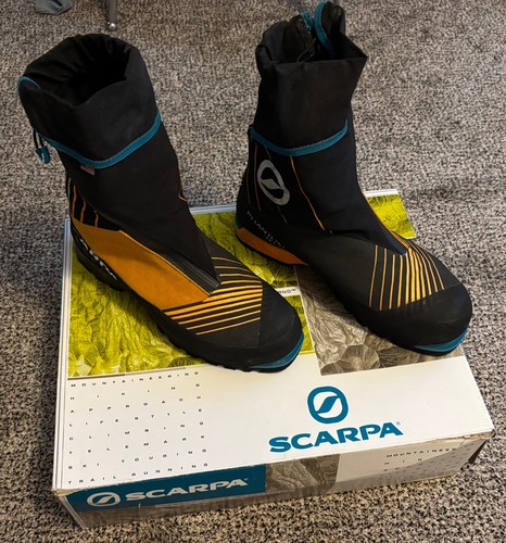 Scarpa Phantom Tech HD Mountaineering Boots Size EU 45 US Men's 11.5 | Good Cond