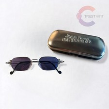 VINTAGE JEAN PAUL GAULTIER 56-0005 FRAME SUNGLASSES 1990'S JAPAN w/Case