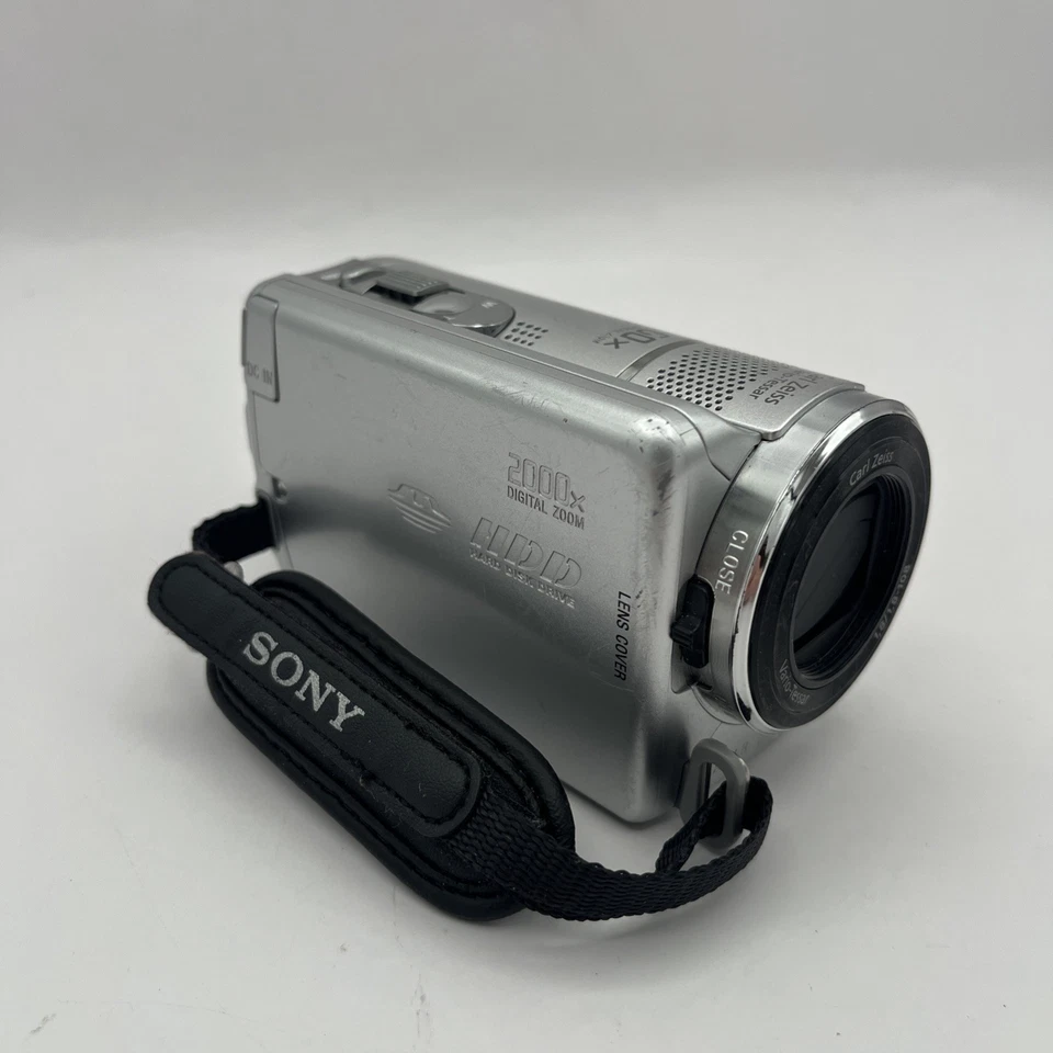 Sony DCR-SR68 80GB Handycam Camcorder Silver Battery Tested Working No Charger - Image 2 of 4
