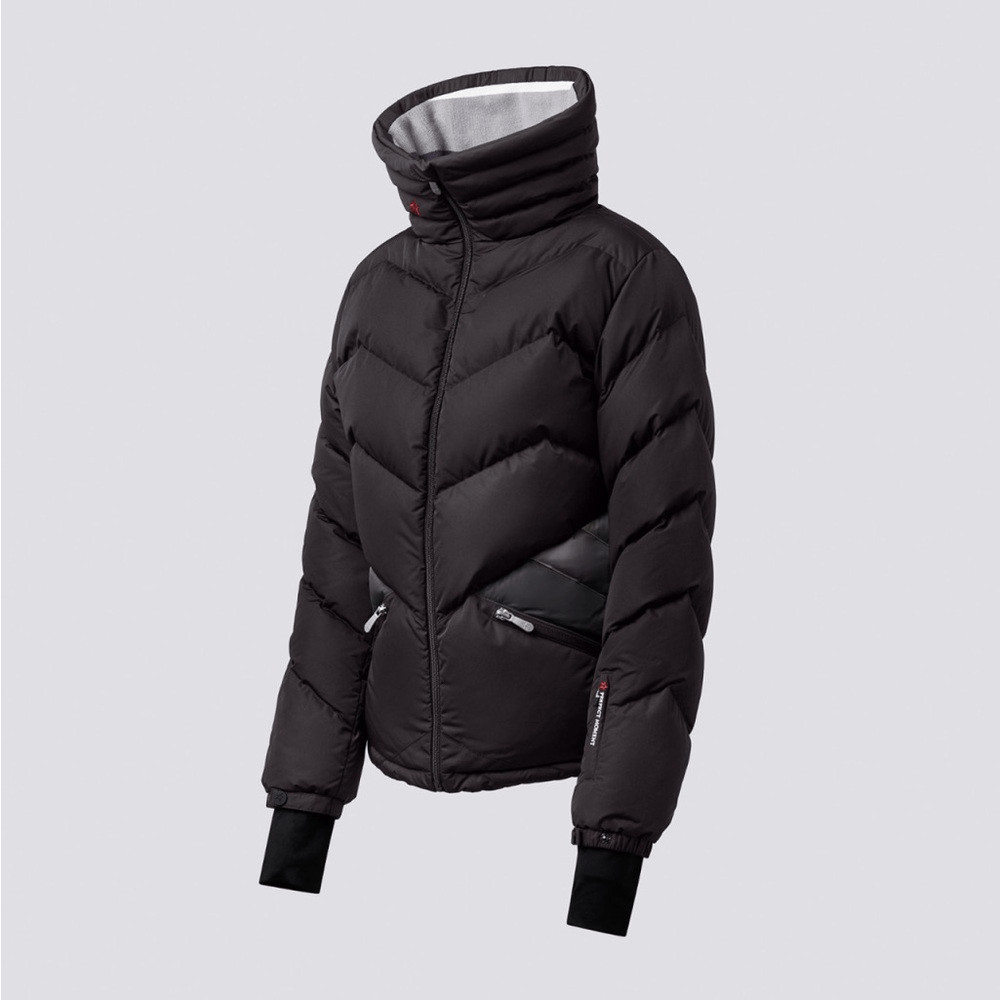 Perfect Moment Womens Ski Jacket Apres Duvet Black NEW NWT large