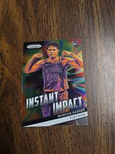 2023-24 Marcus Sasser Panini Prizm RC Instant Impact Rookie Card #22 Pistons. rookie card picture