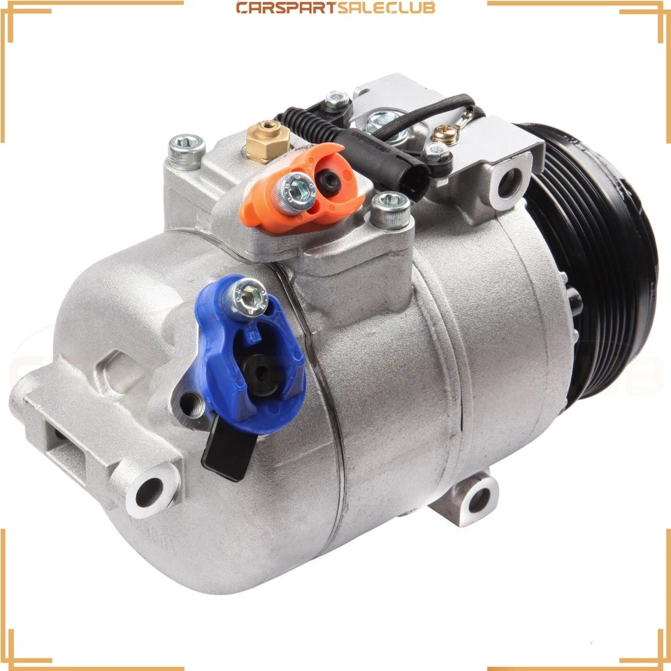 Compresor de aire acondicionado para BMW 328i 1999-2000 4 puertas 2,8 L 2793CC compatible con CO 105116C Foto 3 de 4