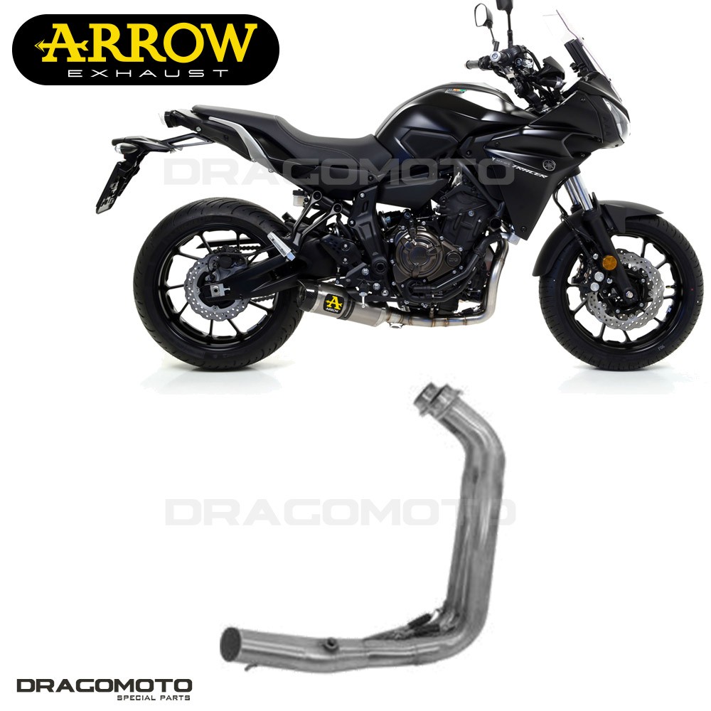 Collecteur Arrow pour Yamaha Tracer 700 pour améliorer les trajets urbains et roadtrips