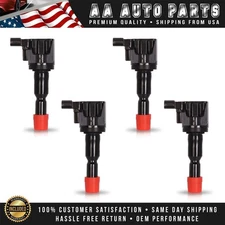 4 Ignition Coil for Honda 2011-2016 CR-Z 2010-2016 City 2009-2014 Fit 1.5L UF626