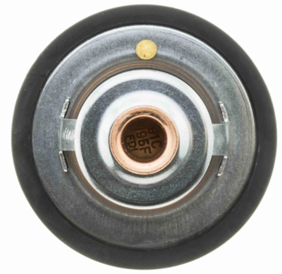 Termostato de refrigerante del motor PUERTAS 195 grados F para Cadillac Chevrolet GMC Volvo Foto 2 de 3