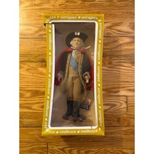 Vintage Effanbee The Presidents George Washington Doll w/ Box Stand original box
