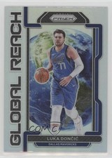 2021-22 Panini Prizm Global Reach Silver Prizm Luka Doncic #4 1j4c
