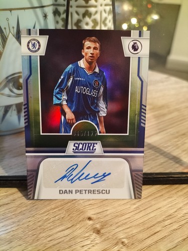 Dan Petrescu - Auto #15/199 - Chelsea - Panini Score Premier League 2023-24