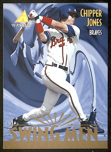 Chipper Jones #303 1995 Pinnacle card