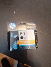 HP 60 Black Ink Cartridge Standard Yield Genuine OEM