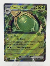 sinistcha pokemon card value ex 189/167 2024 PSA 9 – Zapp! Comics place 4 damage counters on each of your opponents Pokémon. holo sinistcha pokemon card (japanese)