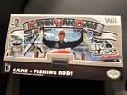 Kevin Van Dam Big Bass Challenge (Nintendo Wii) Big Box W/ Rod! New