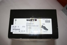 Lloyd, Schuh, Größe: 43, Model: ABEL, Leder, Schwarz, Herren