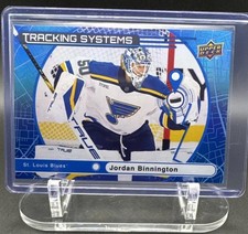 2025-26 Upper Deck Series 1 - Tracking Systems Jordan Binnington #TS-25