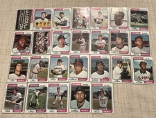 1974 Topps California Angels 27 Card Team Lot With Nolan Ryan GD