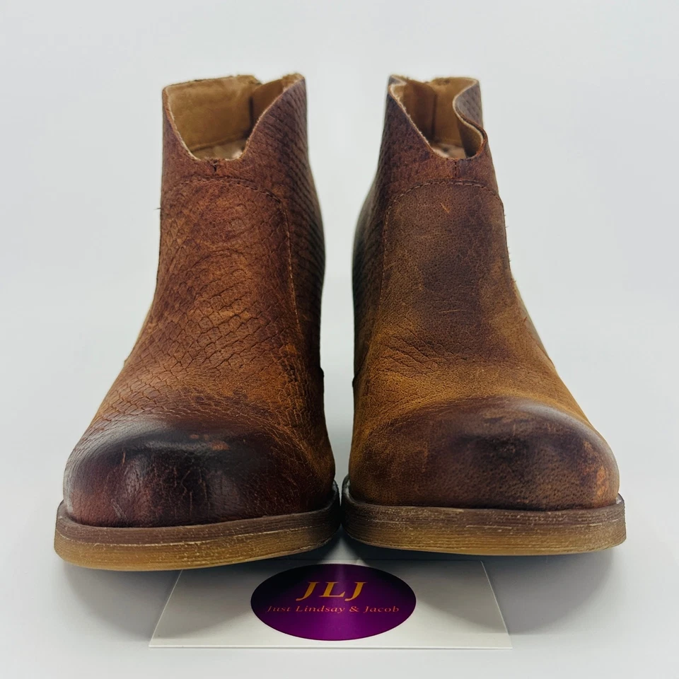 Женские ботильоны Korks модель Gemini ржавый коричневый змеиная кожа KR0004206 размер 7,5 - Изображение 2 из 4