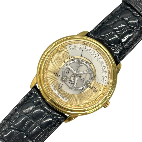 AUDEMARS PIGUET Star Wheel 25720BA Champagne K18YG Automatic #Ok050
