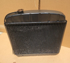 1955 1956 Chevy Heavy Duty 4 Tube Row Radiator Copper Brass Usa Made 