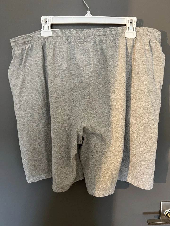 Champion Shorts Men’s Athletic Gray Elastic Waist Logo 2XB - Image 3 of 4