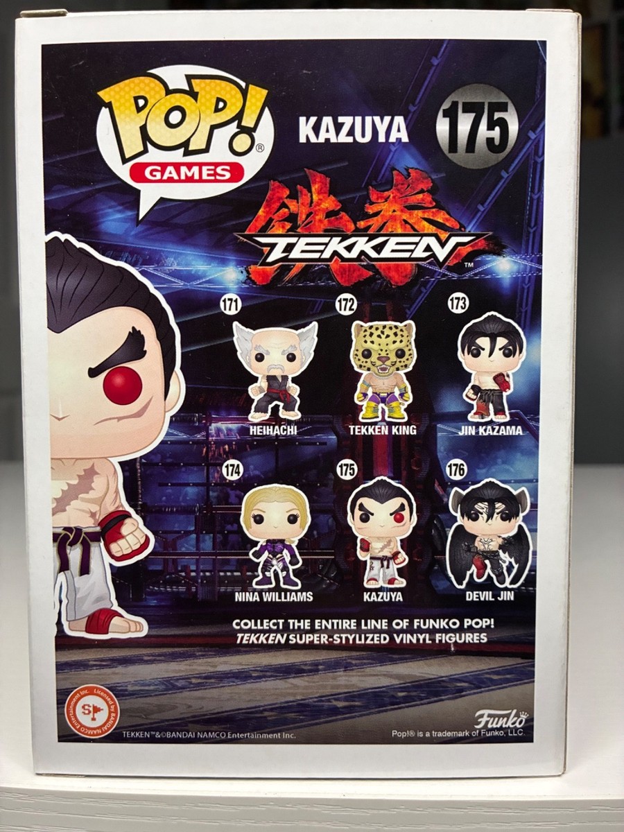 Funko Pop! Vinyl: Tekken - Kazuya #175 889698128308| eBay