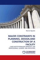Maurice Ngwaba | Major Constraints IN Planning, Design,And Construction OF A...