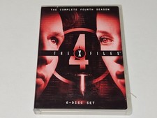 The X-Files Complete Fourth Season 6-Disc DVD David Duchovny/Gillian Anderson The X-Files Complete Fourth Season 6-Disc DVD David Duchovny/Gillian Anderson