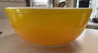 4qt. Pyrex 404 Pineapple Party Promotional In Golden Yellow Orange. Rare!