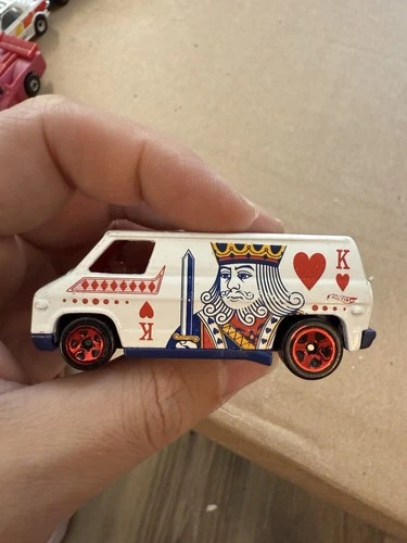Vintage Hot wheels 1974 Super Van King Of Hearts