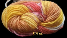 Yarnspirations Caron Cinnamon Swirl Cake~3.9oz ~Worsted 4 weight~Tangerine Twist