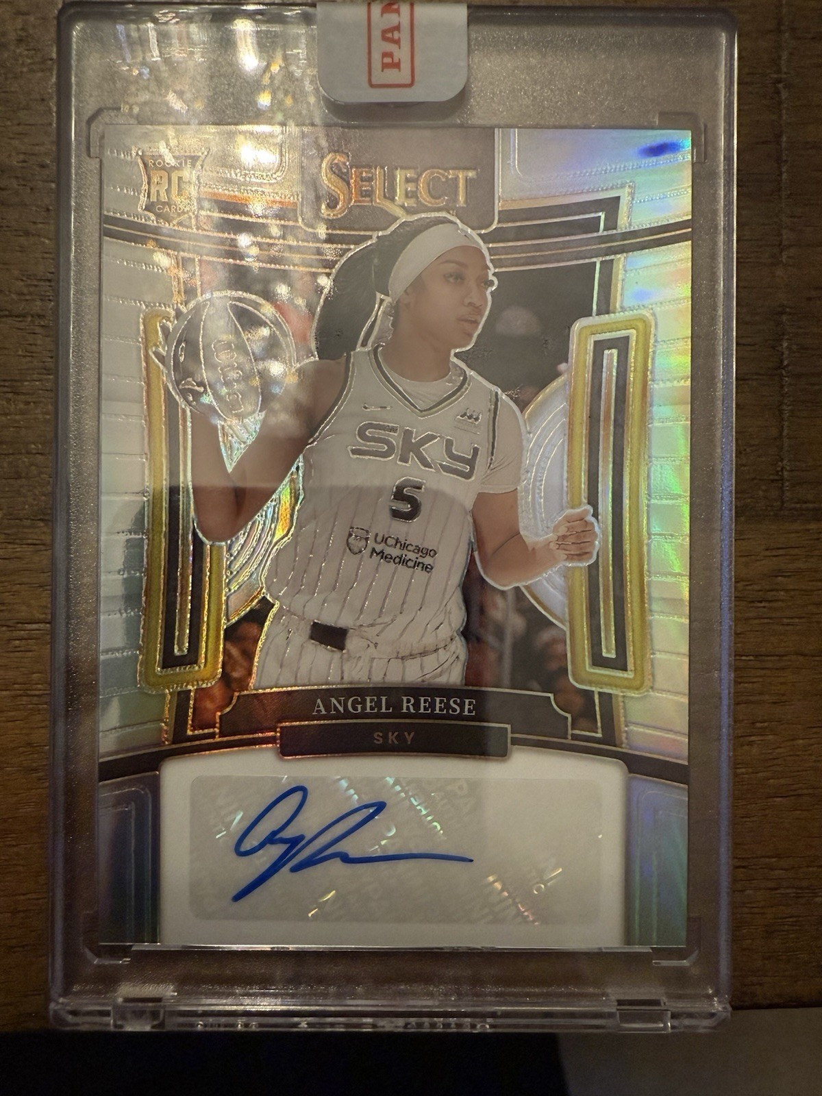 2024 Panini Select WNBA Angel Reese RC Rookie AUTO Signatures Silver Autograph🔥