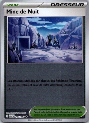 Pokemon Karte Trainer Nachtmine 197/217 Reverse 2026