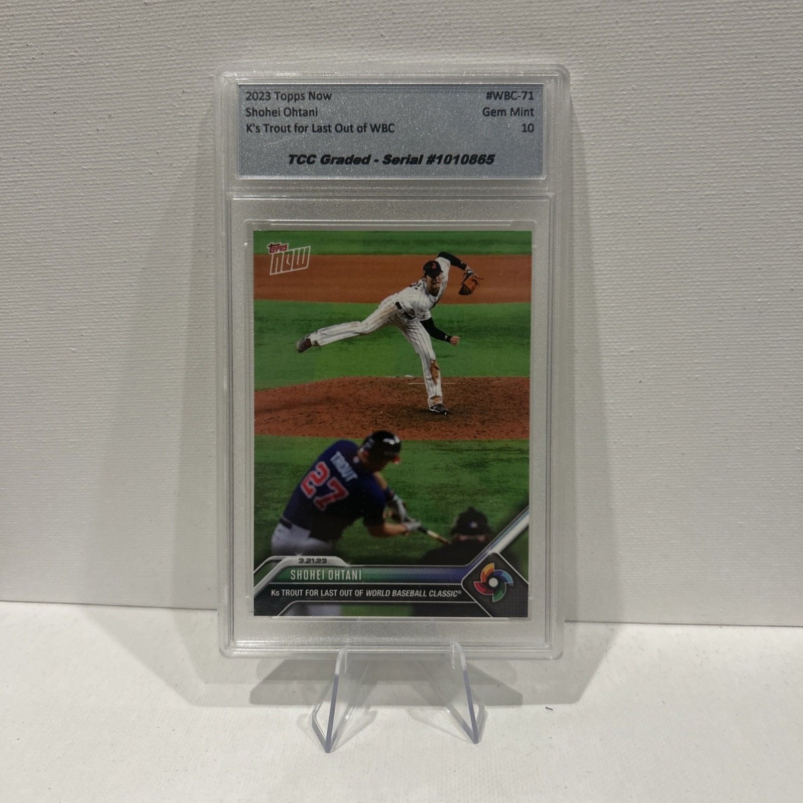 Shohei Ohtani 2023 Topps Now #WBC-71 World Baseball Classic (Print