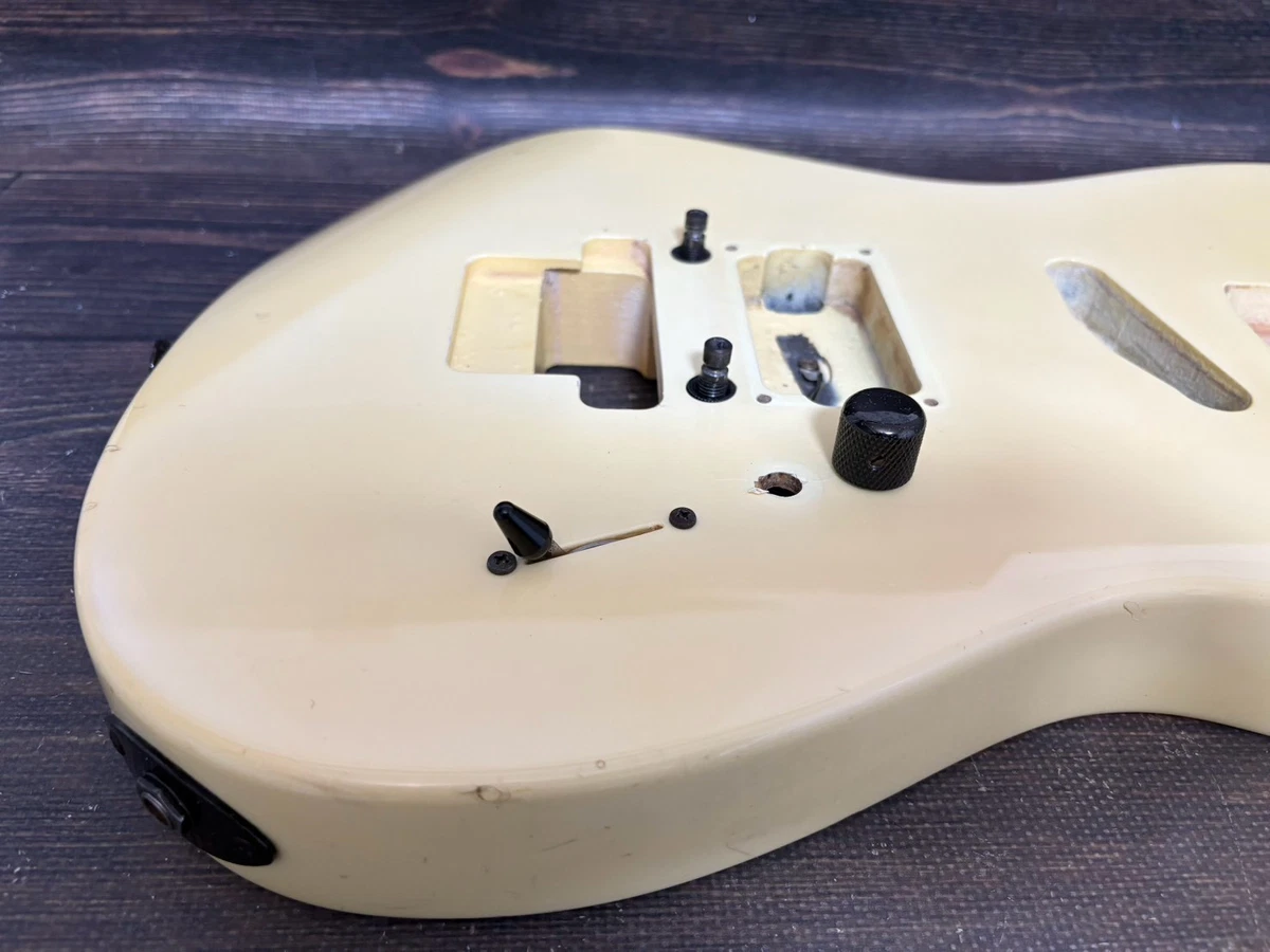 90s Charvel by Jackson SH Stratocaster Type Dinky Body White w/Plate MIJ