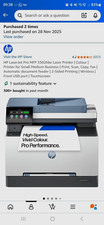 HP LaserJet Pro MFP 3302fdw Colour Laser AIO Print Scan Copy Fax Duplex