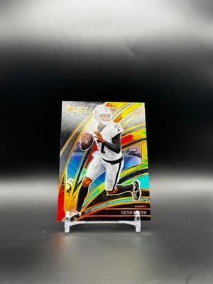 2025 Panini Select - Club Level Geno Smith [Tie-Dye Prizm Shock #'d/25] #205