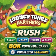 Monopoly -go full carry 80k points Looney Tunes Partners Event fast delivery
