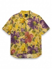 Vintage Jams World Men  s XL Hawaiian Aloha Shirt Rayon Made in Hawaii Multicolor