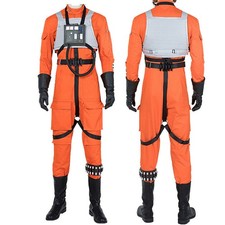 Game Star Wars Squadrons Costume Rebel Alliance Pilots Outfit With Overall Props