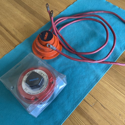Guest Marine Dual Battery Cutoff Switch 3100 & PERKO 9601 Shut Off NOS