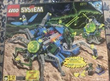 LEGO 6977 Arachnoid Star Base Space Insectoids 493 pcs Light & Sound Box Sealed