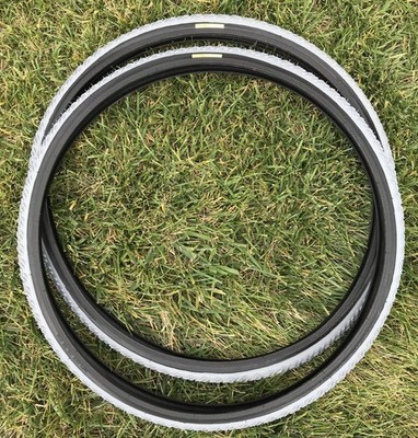 Pr1mo (Primo) V-Trak 24'' x 1-3/8'' Tires(2x), ISO 37-540, Grey, Knobby Tread, New
