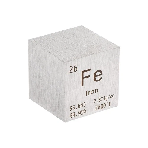 PATIKIL 1 Inch Iron Cube Metal Element High Density Block Pure Periodic...