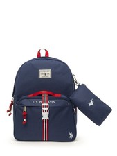 3 Piece Set U.S. Polo Assn. 16 Unisex Backpac...